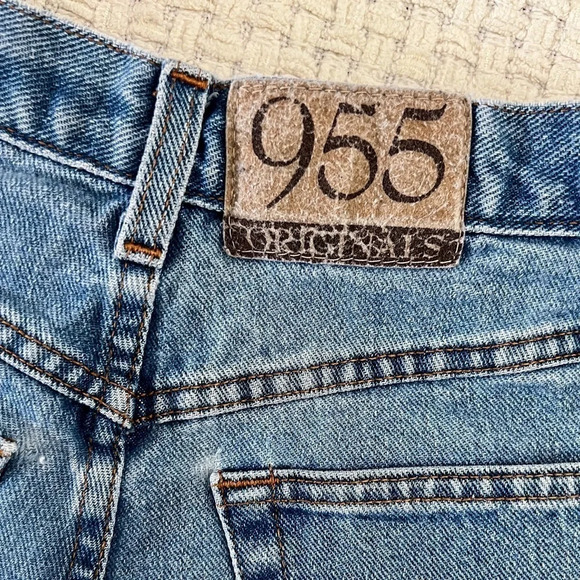 Vintage 90’s 955 Originals Denim Cut Off Shorts - Picture 6 of 9